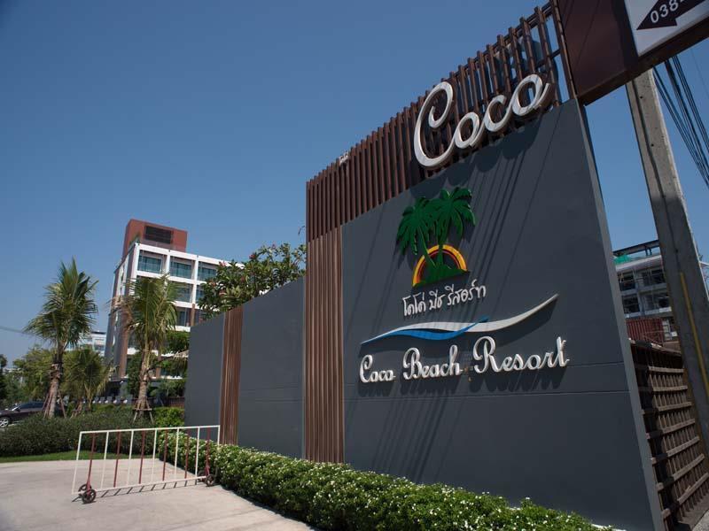 Coco Beach Resort Bangsaen Chonburi Bagian luar foto
